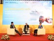 Phiên thảo luận về các giải pháp công nghệ và tài chính nhằm tăng hiệu quả cho chuỗi cung ứng tại Hội thảo “Lộ trình đổi mới hướng đến chuỗi cung ứng thông minh và bền vững”
