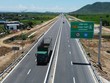 Một đoạn cao tốc Vĩnh Hảo - Phan Thiết.