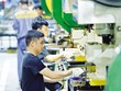 Sản xuất công nghiệp tiếp tục xu hướng tăng trưởng tích cực. Ảnh: Đức Thanh