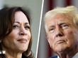 Phó Tổng thống Mỹ Kamala Harris (trái) và cựu Tổng thống Donald Trump. (Ảnh: NBC News/TTXVN)