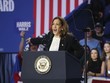 Phó Tổng thống Mỹ Kamala Harris phát biểu trong cuộc vận động tranh cử ở bang North Carolina ngày 12/9/2024. Ảnh: AA/TTXVN