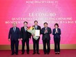 Trao Quyết định bổ nhiệm Thứ trưởng Bộ Kế hoạch và Đầu tư Nguyễn Đức Tâm 