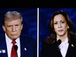 Cựu Tổng thống Mỹ Donald Trump (trái) và Phó Tổng thống Kamala Harris. (Ảnh: THX/TTXVN)