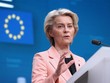 (Tư liệu) Chủ tịch Ủy ban châu Âu Ursula von der Leyen phát biểu họp báo tại Brussels, Bỉ, ngày 21/3/2024. Ảnh: THX/TTXVN