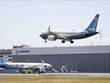 Máy bay 737 MAX của Boeing thực hiện chuyến bay kiểm tra tại Seattle, Washington, Mỹ. (Ảnh tư liệu: AFP/TTXVN)
