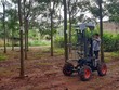 Robot tự hành và tự động hóa cạo mủ cao su do Công ty Tân Ý và VDBC thực hiện. Ảnh: Lê Toàn
