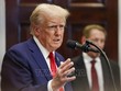 Tổng thống Mỹ Donald Trump phát biểu tại Nhà Trắng ngày 21/1/2025. Ảnh: Getty Images/TTXVN