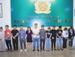 Các đối tượng trong băng nhóm bị bắt (ảnh Công an tỉnh Đồng Nai)