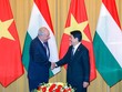 Chủ tịch nước Lương Cường và Tổng thống Hungary Sulyok Tamás. Ảnh: Đức Thanh 
