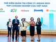 Đại diện VPBank nhận giải Top 5 Doanh nghiệp có kết quả đánh giá ACGS cao nhất Việt Nam.