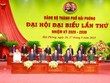 Đoàn Chủ tịch điều hành Đại hội.