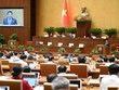 Một phiên họp toàn thể của Quốc hội Khóa XV. 