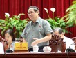 Thủ tướng Phạm Minh Chính phát biểu tại buổi tiếp xúc cử tri.