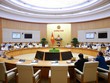 Thủ tướng Phạm Minh Chính chủ trì phiên họp Chính phủ về tình hình triển khai thực hiện các nghị quyết của Trung ương, Quốc hội về tổ chức, vận hành chính quyền địa phương 2 cấp - Ảnh: VGP