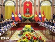 Chủ tịch nước Lương Cường hội kiến Tổng Bí thư, Chủ tịch nước Lào 