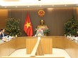 Phó Thủ tướng Thường trực Chính phủ Nguyễn Hòa Bình chỉ đạo, giao nhiệm vụ cụ thể đối với các bộ, ngành chức năng và 2 địa phương trong việc hoàn thiện các cơ chế, chính sách, việc triển khai các nhiệm vụ cụ thể - Ảnh: VGP.