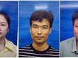Các đối tượng vừa bị Bộ công an khởi tố bắt giam từ trái qua phải: Ngô Thị Thảo, Trần Quang Chiến, Vương Lê Vĩnh Nhân (ảnh Bộ Công an) 