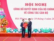 Hải Phòng có tân Bí thư Thành ủy 