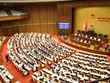 Một phiên họp toàn thể của Quốc hội khóa XVI trong đợt 1 Kỳ họp thứ Nhất