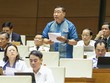 Đại biểu Thạch Phước Bình phát biểu tại hội trường - Ảnh: NY . 