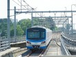 Một đoạn tuyến metro Bến Thành - Suối Tiên.