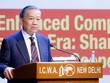 Tổng Bí thư, Chủ tịch nước Tô Lâm phát biểu chính sách tại Hội đồng Ấn Độ về các vấn đề thế giới. (Ảnh: Thống Nhất/TTXVN)
