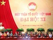 Khai mạc phiên làm việc đầu tiên Đại hội Mặt trận Tổ quốc Việt Nam lần thứ XI 