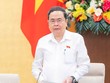 Chủ tịch Quốc hội Trần Thanh Mẫn điều hành phiên họp. 
