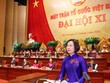 Bà Bùi Huyền Mai tham luận tại Đại hội.