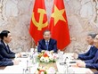 Tổng Bí thư, Chủ tịch nước Tô Lâm điện đàm trực tuyến với Tổng thống Liên bang Thụy Sĩ Guy Parmelin. ​