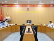 Bà Nguyễn Thị Nguyệt - Phó chủ tịch UBND tỉnh Hà Tĩnh chủ trì cuộc họp