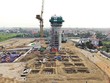 Thi công Đài kiểm soát không lưu của Cảng hàng không quốc tế Gia Bình 