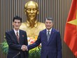 Thủ tướng Chính phủ Lê Minh Hưng tiếp đồng chí Ri Sung Guk, Đại sứ đặc mệnh toàn quyền nước Cộng hòa Dân chủ Nhân dân Triều Tiên tại Việt Nam - Ảnh: VGP/Nhật Bắc