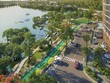 Không gian mặt nước và cây xanh giúp giảm căng thẳng và nâng cao chỉ số hạnh phúc. Ảnh minh họa