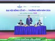 Bí thư Đảng ủy, Chủ tịch HĐQT PV GAS Nguyễn Thanh Bình phát biểu tại Đại hội
