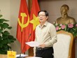 Phó Thủ tướng Hồ Quốc Dũng chủ trì cuộc họp về điều chỉnh Quy hoạch sử dụng đất quốc gia thời kỳ 2021-2030, tầm nhìn đến năm 2050 - Ảnh: VGP.
