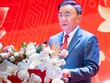 Thường trực Ban Bí thư Trần Cẩm Tú phát biểu tại hội nghị. 