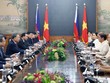 Tổng Bí thư, Chủ tịch nước Tô Lâm và Tổng thống Philippines Ferdinand Romualdez Marcos Jr. hội đàm cấp Nhà nước. Ảnh: TTXVN