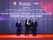 Ông Mark Andrew Gene Reeves - Đại diện Công ty CP Phát triển Gôn Thiên Đường - chủ đầu tư dự án nhận danh hiệu