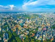 TP.HCM nhìn từ trên cao. Ảnh: Thanh Tao.