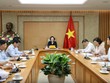 Bí thư Trung ương Đảng, Phó Thủ tướng Phạm Thị Thanh Trà chủ trì cuộc họp với các bộ, ngành và UBND tỉnh Quảng Ninh về Đề án thành lập thành phố Quảng Ninh - Ảnh: VGP