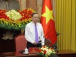 Tổng Bí thư, Chủ tịch nước Tô Lâm phát biểu tại buổi gặp mặt 100 tấm gương tiêu biểu trong Chương trình "Việc tử tế" của Đài Truyền hình Việt Nam. Ảnh: baochinhphu.vn. 