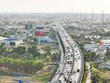 Một đoạn cao tốc TP.HCM - Trung Lương đi trên cao. 