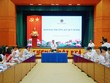 Toàn cảnh buổi họp báo. Ảnh: Đức Minh.