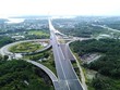 Một nút giao kết nối với cao tốc Bến Lức - Long Thành. 