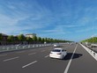 Phối cảnh dự án đường cao tốc nối từ Sân bay Long Thành đến Hồ Tràm. 