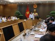 Phó Thủ tướng Thường trực yêu cầu đẩy nhanh tiến độ triển khai các dự án tuyến đường bộ cao tốc Hà Nội - Vientiane và tuyến đường sắt Vũng Áng - Vientiane - Ảnh: VGP