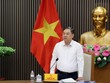 Phó Thủ tướng Thường trực Phạm Gia Túc làm việc với UBND TP.HCM và các bộ, ngành liên quan về giải quyết khó khăn, vướng mắc của Dự án giải quyết ngập do triều khu vực TPHCM (giai đoạn 1) - Ảnh: VGP