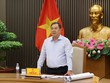 Phó Thủ tướng Thường trực giao các cơ quan liên quan khẩn trương hoàn thiện hồ sơ, báo cáo Chính phủ xem xét, quyết định việc giao UBND TP. Hà Nội làm cơ quan chủ quản đối với tuyến đường sắt từ ga Phú Xuyên đến ga Ngọc Hồi và tuyến đường sắt vành đai phía đông kết nối Hà Nội với Hưng Yên - Ảnh: VGP