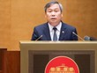  Chủ tịch UBND thành phố Hà Nội Vũ Đại Thắng trình bày tham luận. 